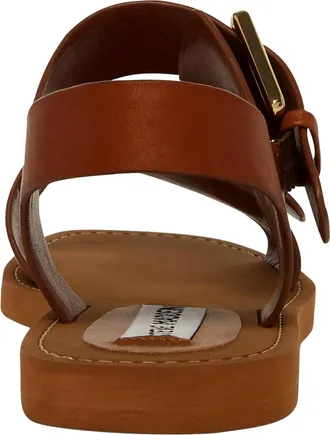 Steve Madden Santo Sandal Cognac Leather SANT07S1-203 Womens