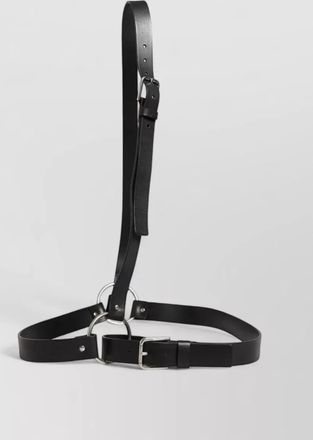 Dolce & Gabbana leather double strap belt