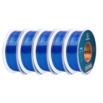 OEM Filamento Para Impresi&oacute;n 3d, Material Pla, Alta Resistencia, Naranja, Azul Y Verde