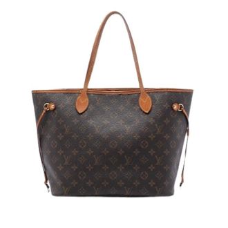 Louis Vuitton Pre-owned Tote Bags, female, Brown, Size: ONE SIZE Pre-owned Neverfull MM