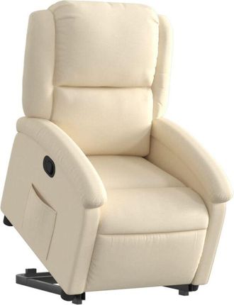 vidaXL Vidaxl - Sill&oacute;n Reclinable Elevable De Tela Color Crema