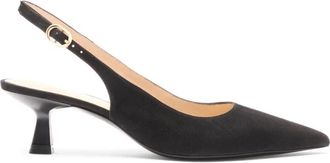 Stuart Weitzman Skulpt Slingback 50 - Dames - Pumps - Zwart - 36 EU - Schoenen