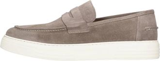 Rogal's SON 1 Velourantilope - Heren - Loafers - Bruin - 40 EU - Leer - Schoenen