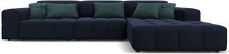 CXL by Christian Lacroix 4-Sitzer Design Ecksofa Luc Dunkelblau