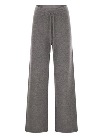 MC2 Saint Barth embroidered drawstring track pants - Grey