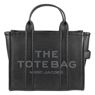 Marc Jacobs Tote Bags, female, Black, Size: ONE SIZE The Leather Medium Tote