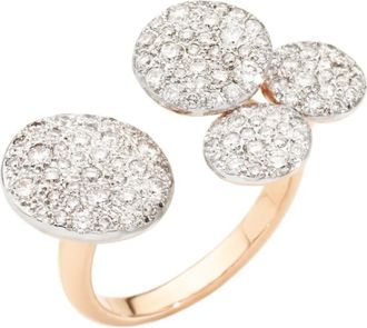 POMELLATO Ring Sabbia - Dames - Ringen - Geel - 55 MM - Accessoires