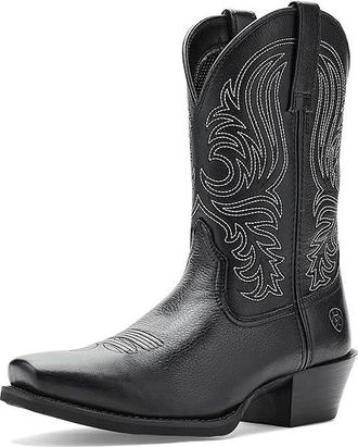 Ariat Sport Lawman Mens Boots Black Deertan : 10.5 M, Leather