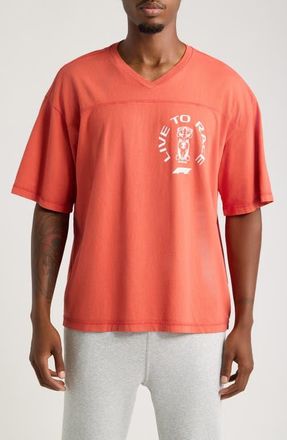 Junk Food F1 Car Hockey T-Shirt in Washed Red at Nordstrom, Size Large/x-Large