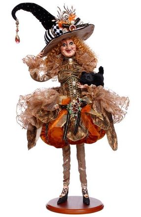 Mark Roberts Pumpkin Pie Witch, Large in Orange at Nordstrom