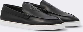 Christian Louboutin Neoclboat leather slip-on shoes