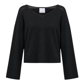 One & Other Maglia - Dames - V-hals truien - Zwart - S - Truien & Vesten