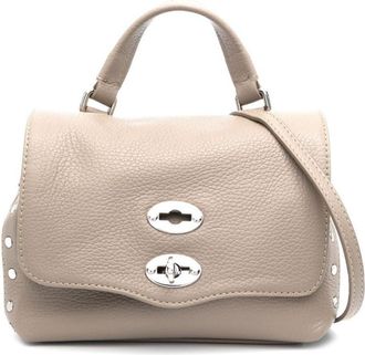 Zanellato Grey Baby Postina Daily leather handbag