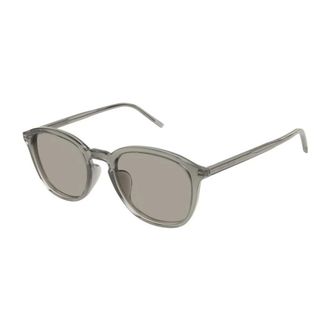 Saint Laurent Authentieke Premium Bril met Topkwaliteit - unisex - Accessoires - Grijs - Maat: 53 MM