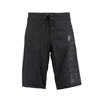 Puma Badeshorts PUMA PUMA SWIM MEN LONG BOARD SHORTS 1P, Herren, Gr. XXL, N-Gr, schwarz, Microfaser, Obermaterial: 100% Polyester, Badehosen Badeshorts, mi