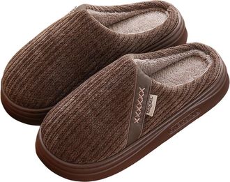 Generic Coffee Gender Neutral Trendy Relaxed Versatile Indoor House Fall Winter Eva Platform No Smelly Foot Flat Sandals for Casual Outings