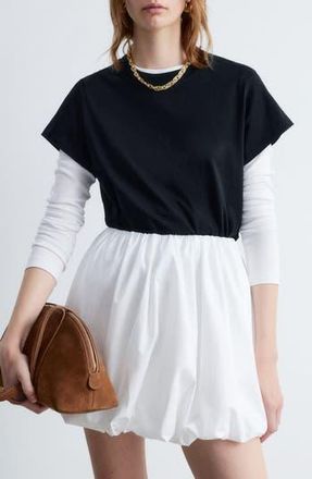 & Other Stories Cotton T-Shirt in Black Dark at Nordstrom Rack, Size X-Small