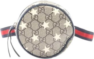 Gucci Pre-owned Fanny Pack Handtas - Dames - Vintage Heuptassen - Beige - ONE Size - Leer - Vintage
