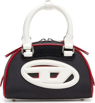 Diesel 1DR Dome-Colour-block mini bowling bag - Crossbody Bags - Woman - Multicolor