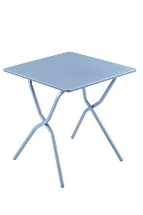 Lafuma Mobilier Mesa Plegable Balcony Colorblock Ciel 70x64cm - Lafuma Mobilier
