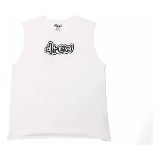 Drew House Drew Sleeveless T-shirt White DR-SS21-132