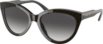 Michael Kors MK2158 MAKENA 35658G Womens Sunglasses Brown Size 55