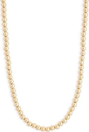 Kendra Scott 5mm Beaded Stretch Necklace in 14K Gold-Filled at Nordstrom Rack