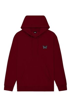 Dalix Womens Butterfly Midweight All Day Hoodie in Burgundy at Nordstrom, Size 3X-Large