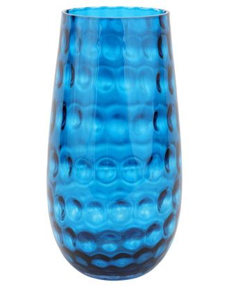 Vietri Vietri Bolla Glass Medium Pebbled Vase With $31 Credit