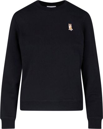Maison Kitsun&eacute; Felpa Logo Lady Fox