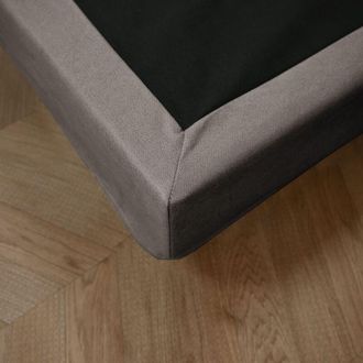Cache-sommier Jersey Bleu – 100% Coton, Extensible, Pour Sommiers De 15 à 30 Cm, Fabriqué En Belgique !