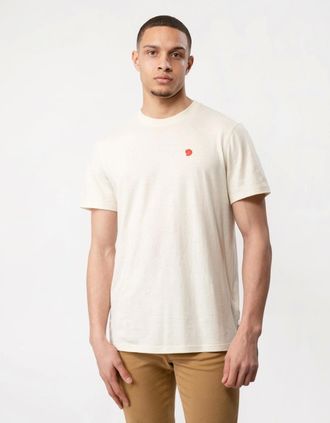 Fj&auml;llr&auml;ven Mens Fjallraven Mens Hemp Blend T-Shirt - Chalk White 113 - Tan - Size: 40
