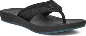 Sanuk Cosmic Seas Water Friendly Flip Flop in Shadow at Nordstrom, Size 12