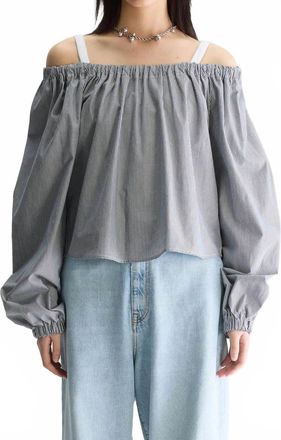 Bellerose Taissa Blouse In Black / White Stripe