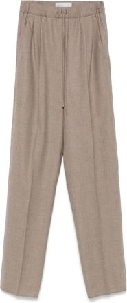 Max Mara Pantaloni a vita alta - Marrone