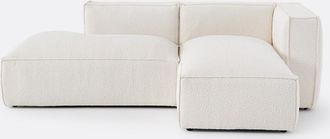 La Redoute Interieurs Omvormbare longchair bouclette, Seven