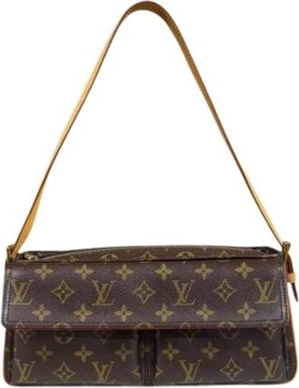 Louis Vuitton Pre-owned Vintage Schoudertas - Dames - Vintage Schoudertas - Bruin - ONE Size - Vintage