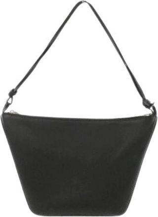 Loewe Pre-owned Hammock Hobo Mini Calf Shoulder Bag - Dames - Vintage Schoudertas - Zwart - ONE Size - Leer - Vintage