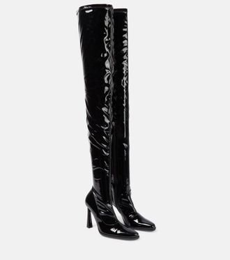 Magda Butrym Latex over-the-knee boots