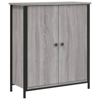 vidaXL Aparador De Madera De Ingenier&iacute;a Gris Sonoma 70x30x80 Cm Vidaxl