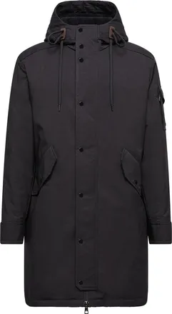 Moncler Moncler Nahan Hooded Long Down Parka, Men, Blue, Size: 0