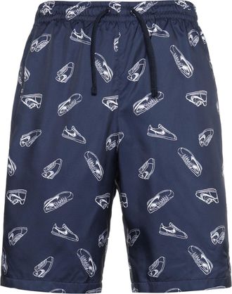 Nike AS Nike Sportswear SHORT FLOW KNEE SNEK Dark blue AQ4805-451