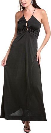 Ganni Crepe Jersey Maxi Dress