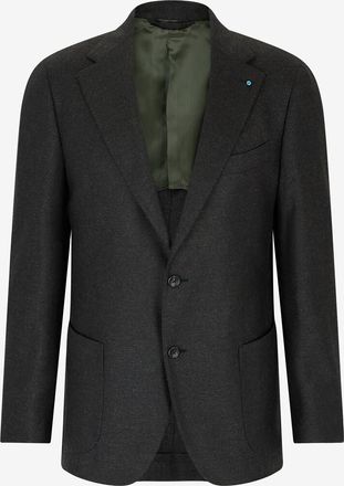 Giampaolo Einreihiger Blazer aus Wolle und Kaschmir