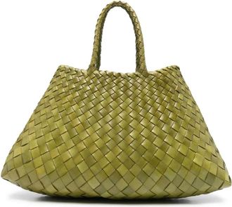 Dragon Diffusion Borsa tote in pelle - Verde