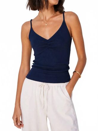 bobi Shirred Front Cami In Galaxy