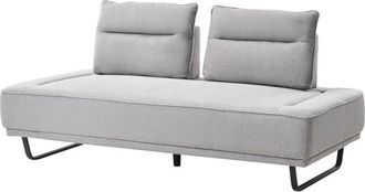 Beliani Sofa 3 Seater FAXEN Fabric Grey