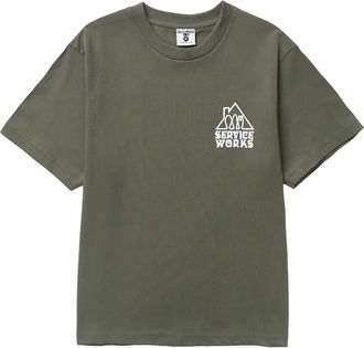Service Works Mens Home Comforts Tee In Olive