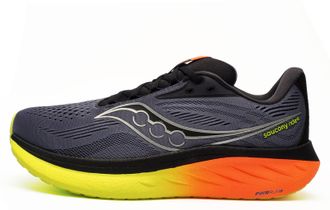 Saucony Ride 18 Mens Running Shoes - Grey - Size UK 8