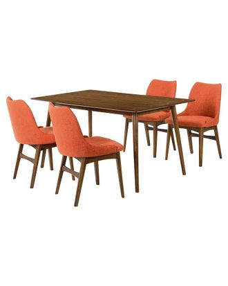 Armen Living Westmont And Azalea 5Pc Dining Set